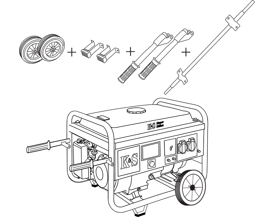 Transportavimo rinkinys KS 10 KIT
