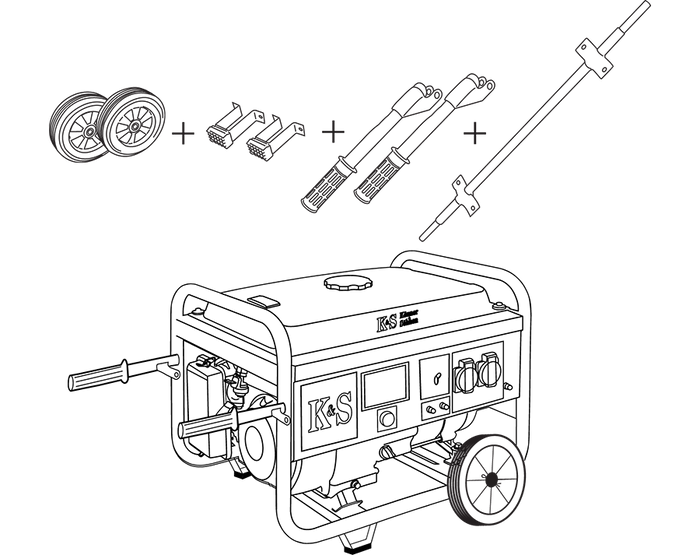 Transportavimo rinkinys KS 7 KIT