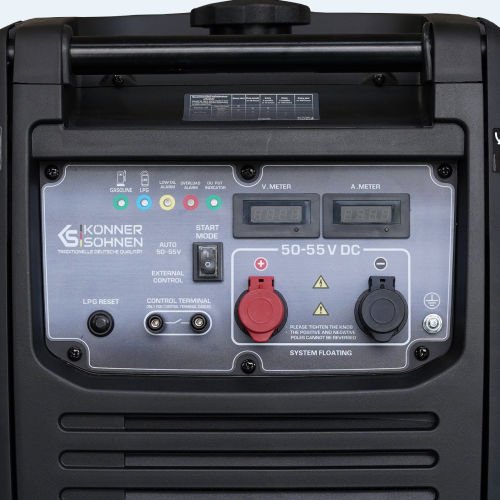 User-friendly control panel